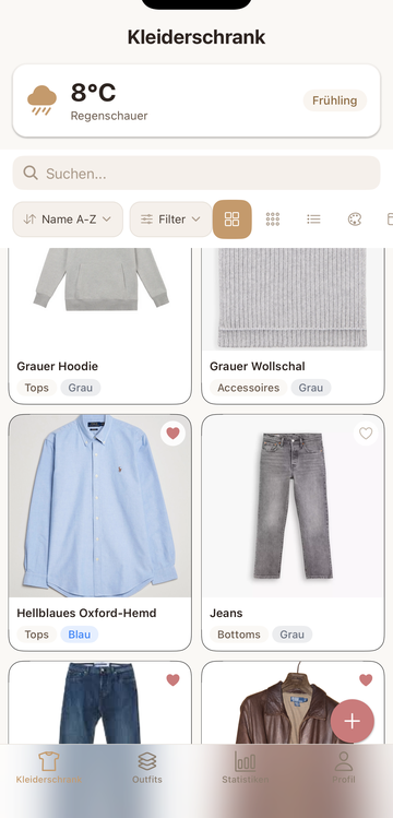 Stilomat App: Dein digitaler Kleiderschrank